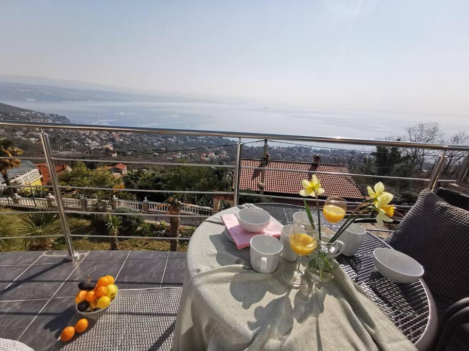 Ferienwohnung Mit 180° Meerblick Dobrec Luaran gambar