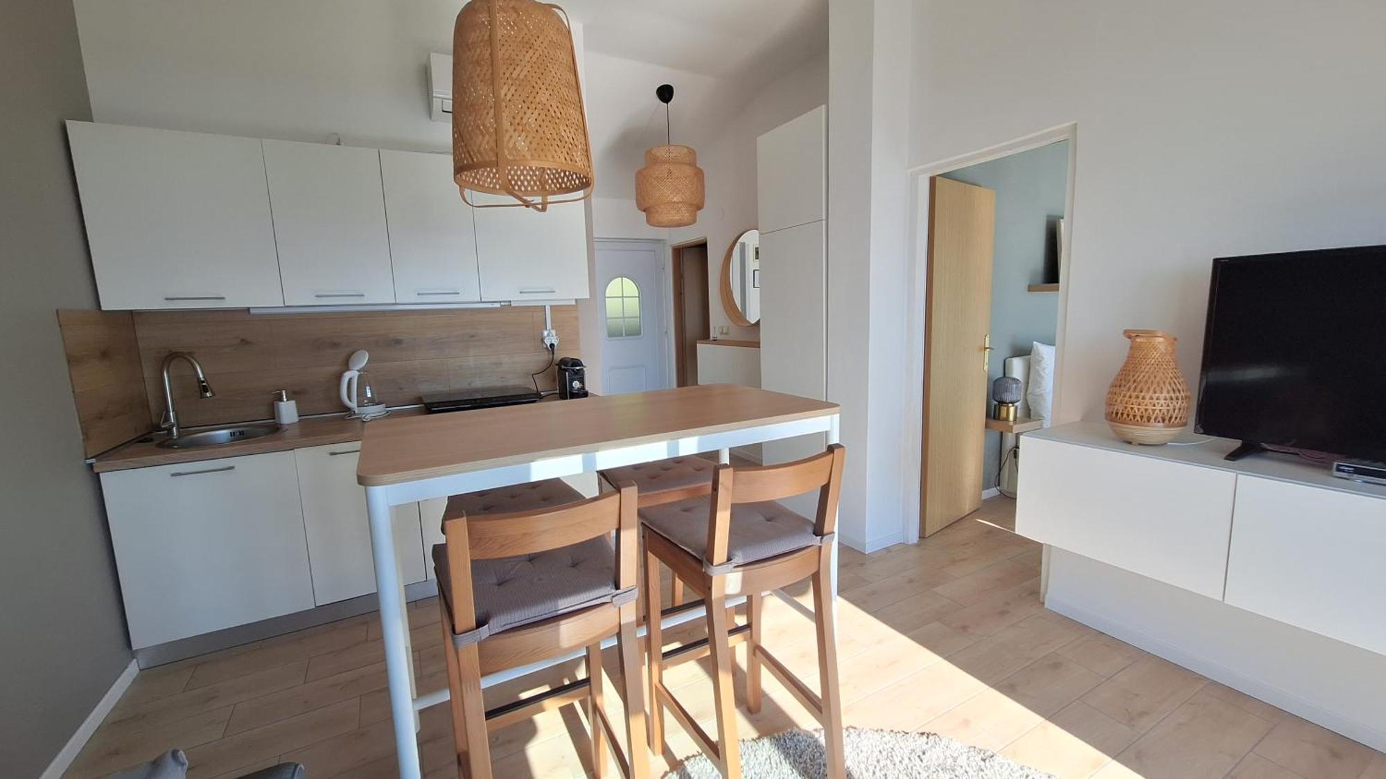 Ferienwohnung Mit 180° Meerblick Dobrec Luaran gambar