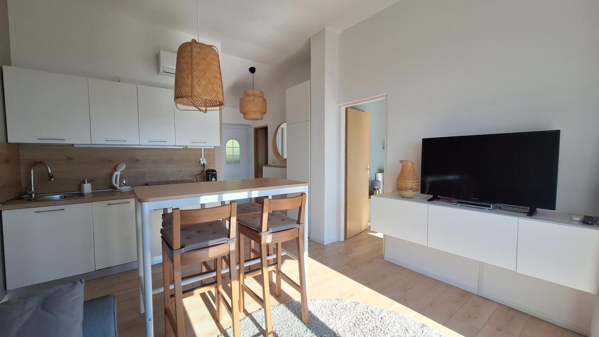 Ferienwohnung Mit 180° Meerblick Dobrec Luaran gambar